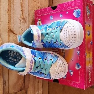 Kids' Girls Light Up Sketchers 10.5